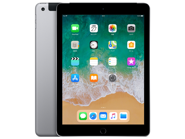 iPad 第6世代(2018) 9.7インチ WiFi+Cellular/WiFi